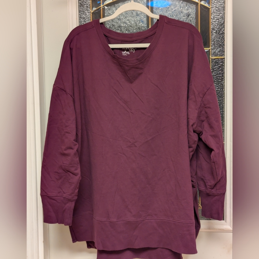 S391, Terra & Sky Deep Purple Sweatshirt